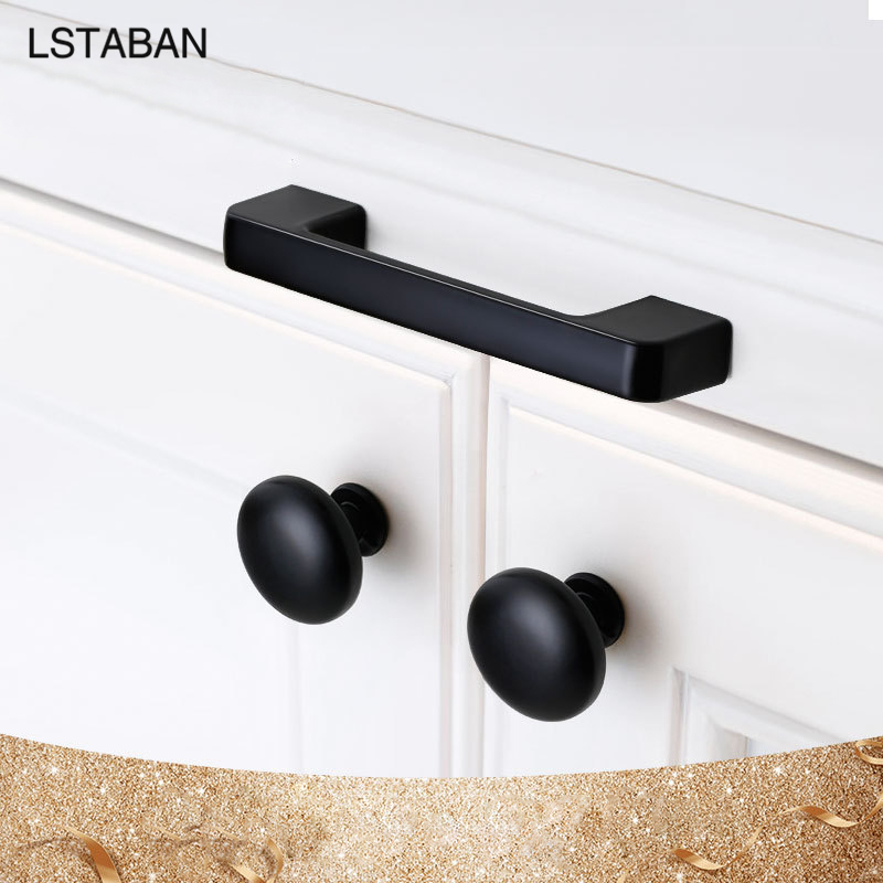 Furniture Hardware Black - Sólidos Móveis Modernos Simples Acessórios De
