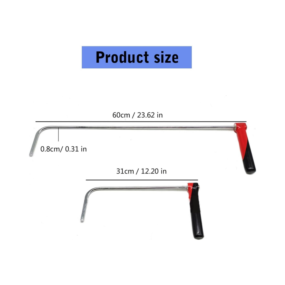 Door Handle Bar - Usado para reparar amassados de carro,