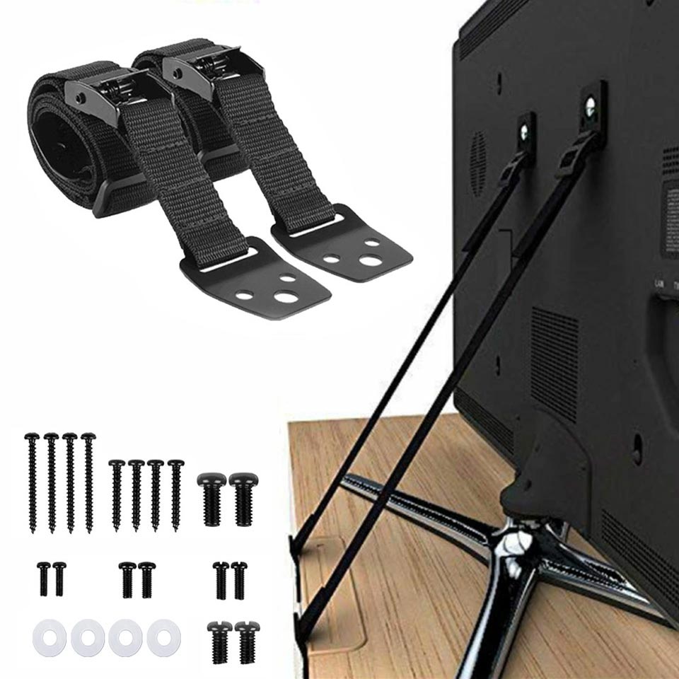 Furniture Hardware Supplies - Correias de segurança ajustáveis para tv,