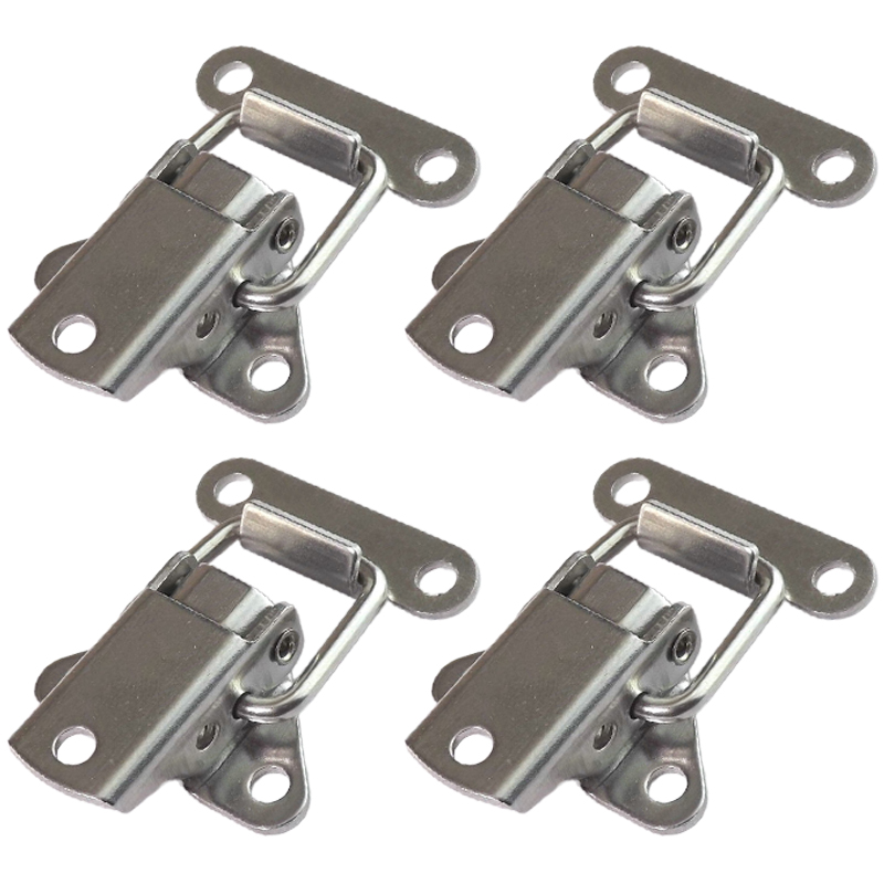 Furniture Hardware Latch - 1/4 pçs de aço inoxidável mini