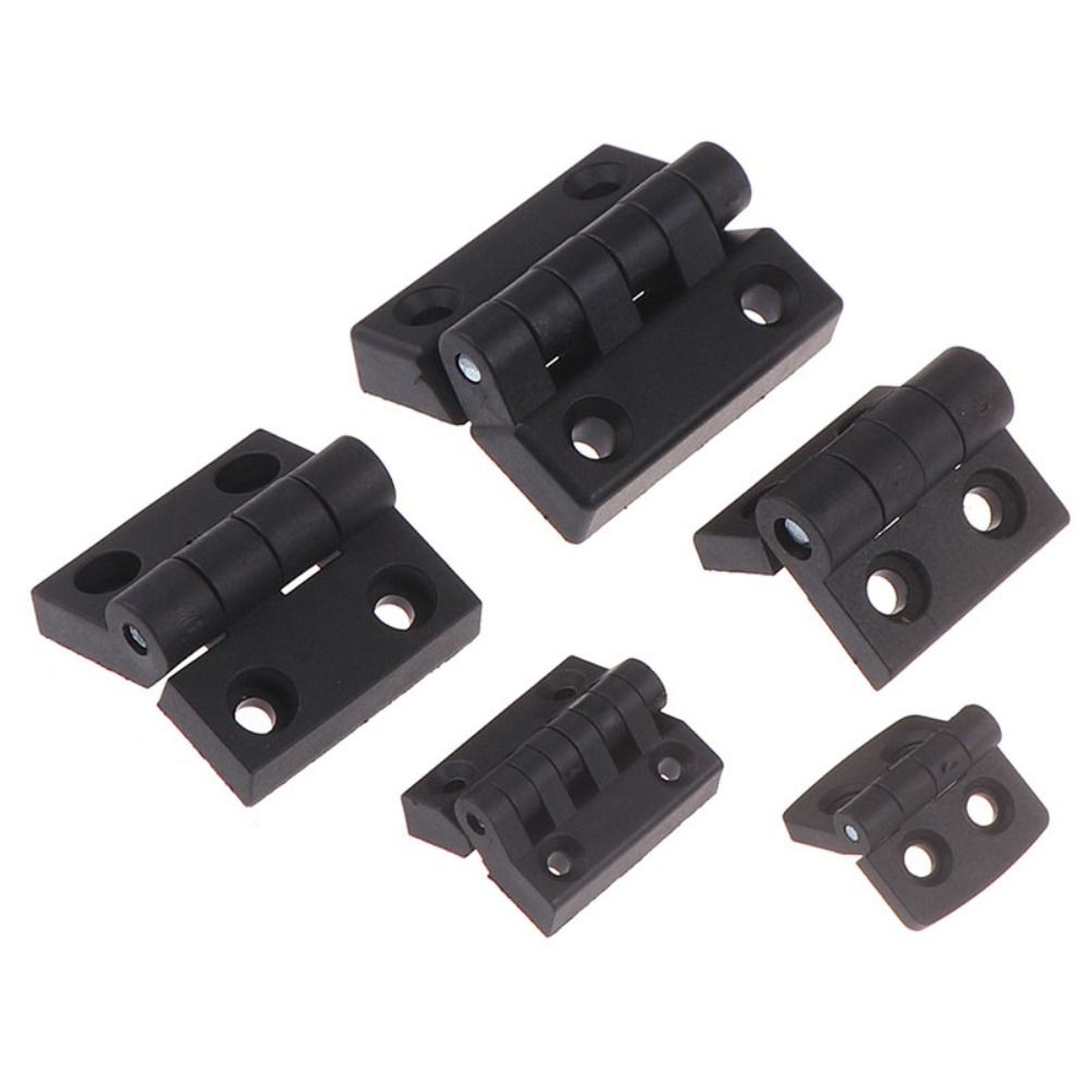 Furniture Hardware Black - Dobradiça de Plástico ABS Pequena para