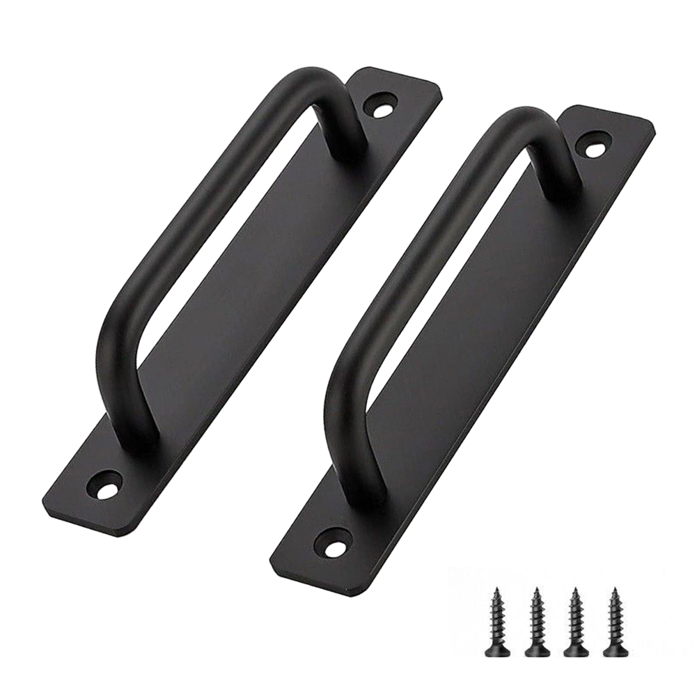 Furniture Hardware Black - 2 pçs puxadores de porta liga