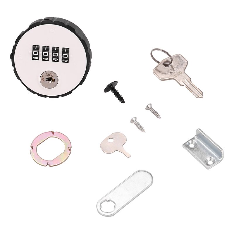 Cabinet Lock Key - Fechadura de Combinação para Armário com