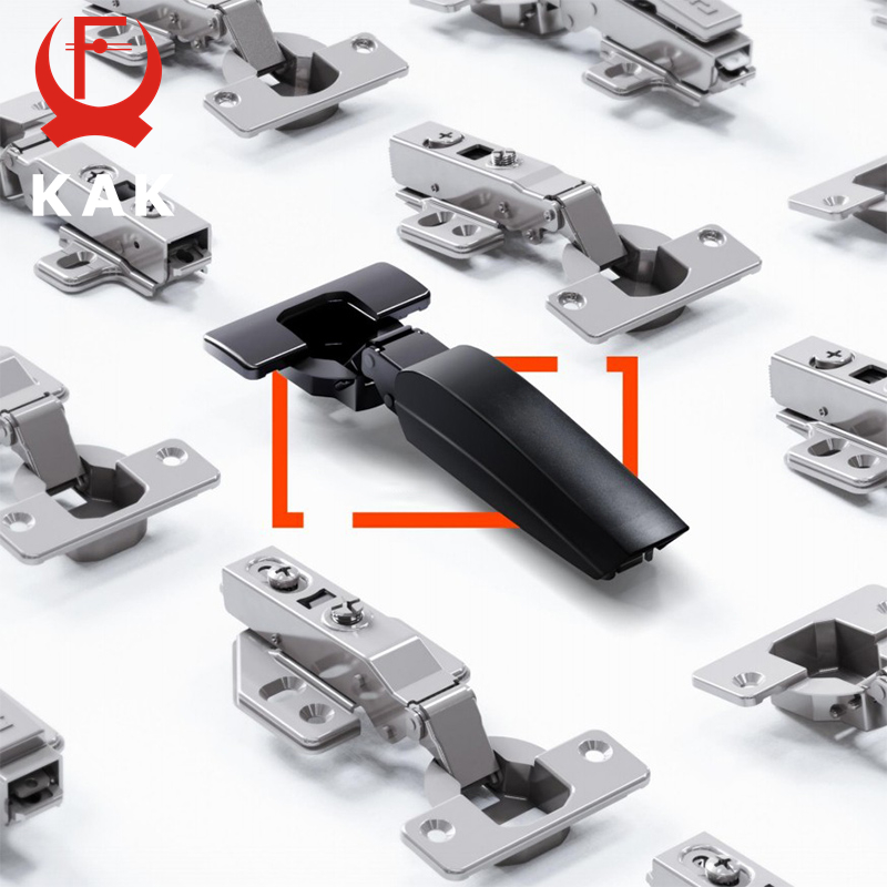 Furniture Hardware Black - Kak 2 pçs dobradiças de armário