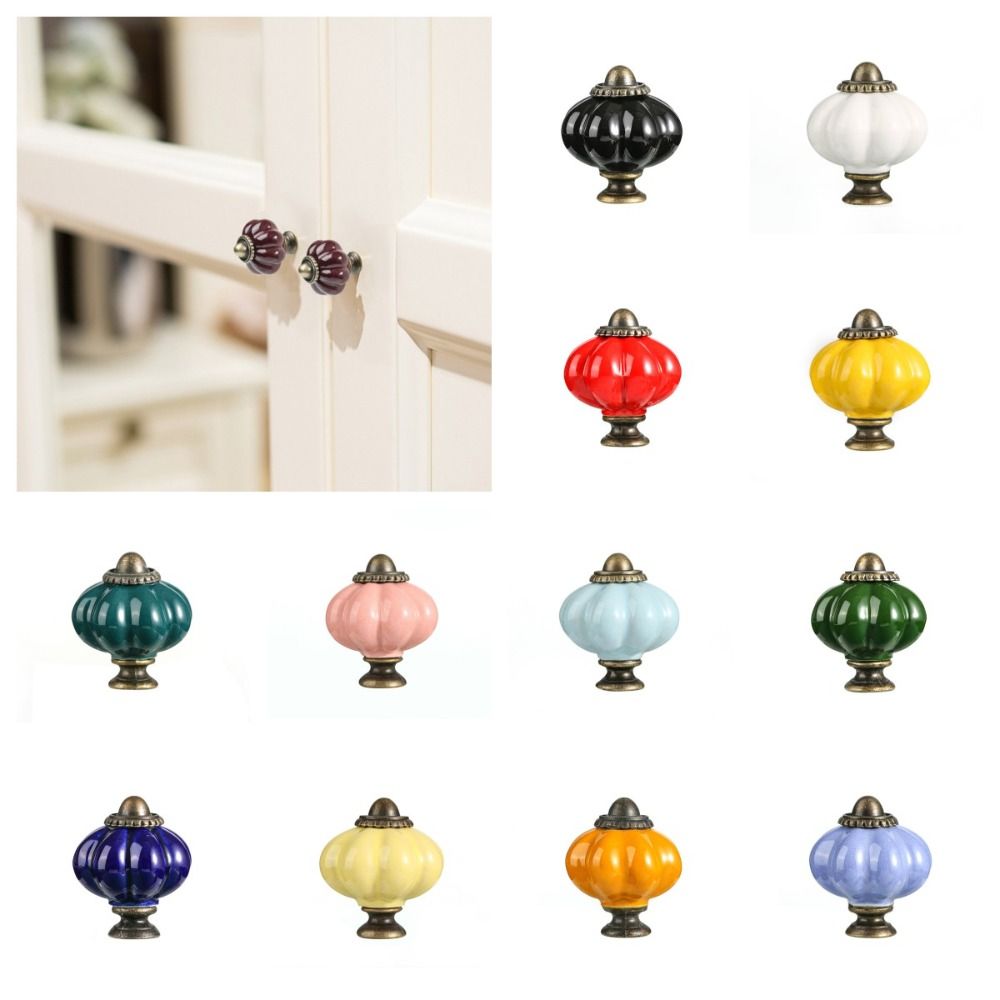 Door Handle Bar - Puxador de Cerâmica Simples com Furo