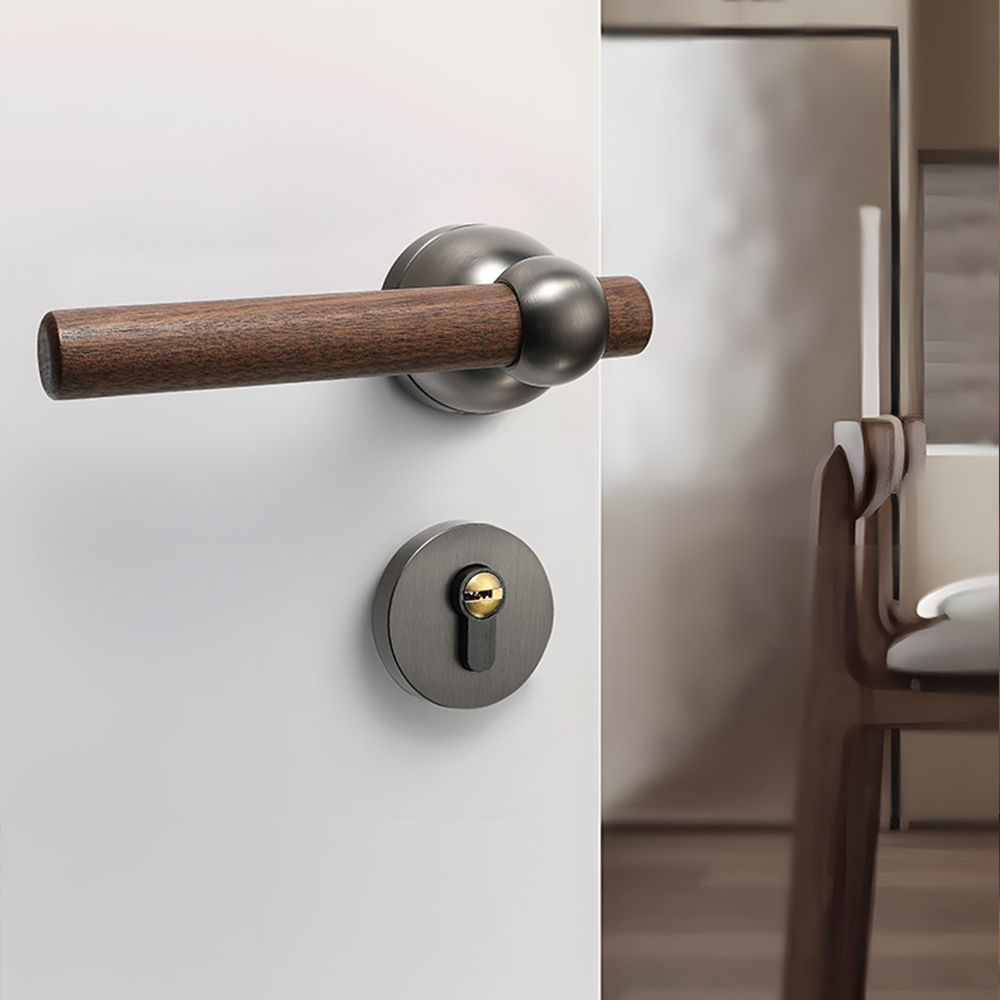Furniture Hardware Black - Fechadura de Porta de Luxo em