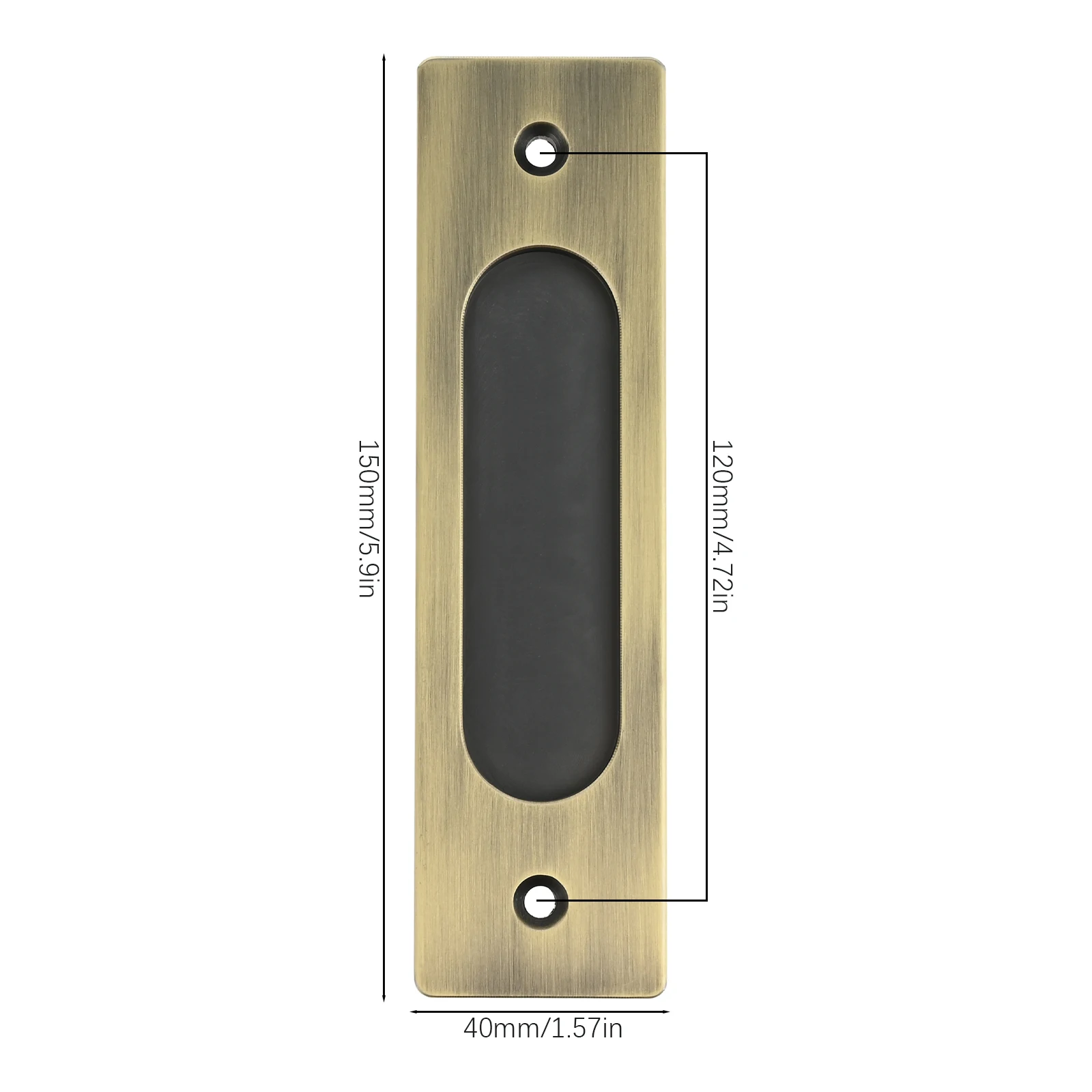 1 unidade Puxador para Porta D - Door Handle Bar avaliação e preço