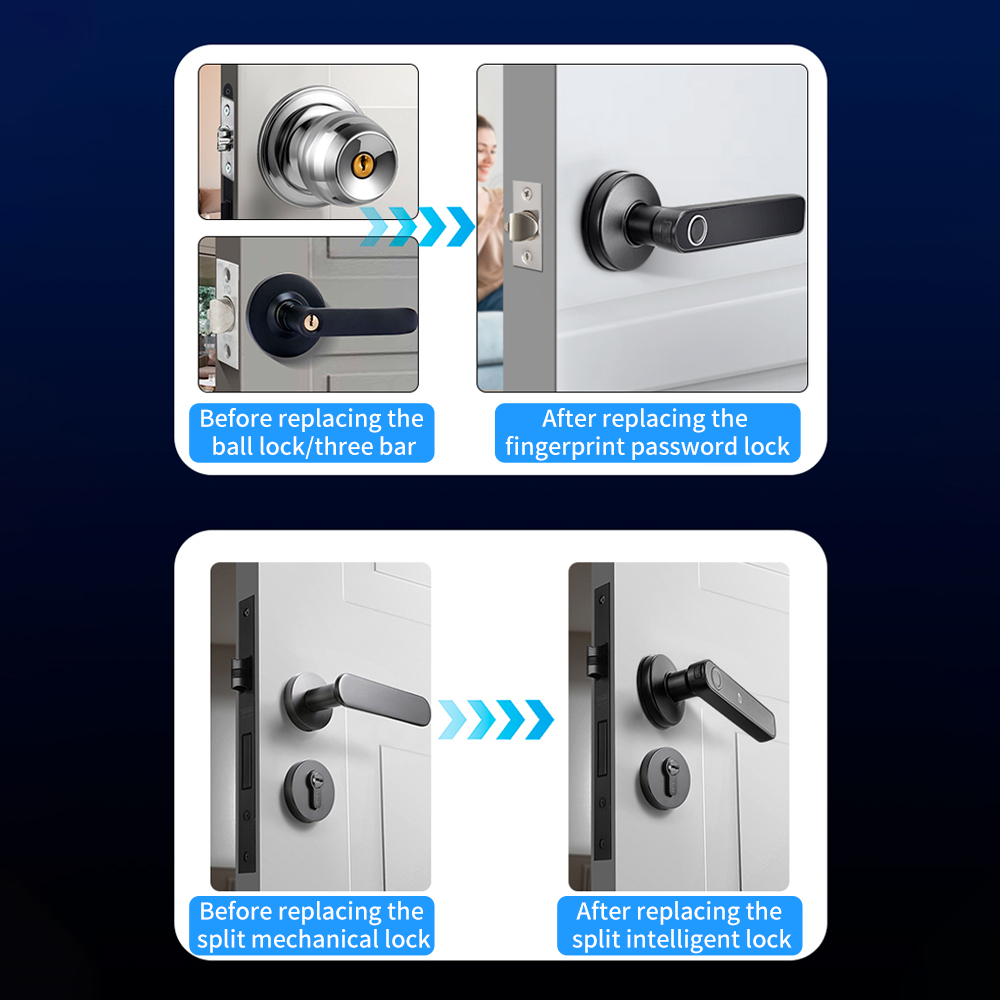Tuya smartlife app ble intelig - Door Handle Bar avaliação e preço
