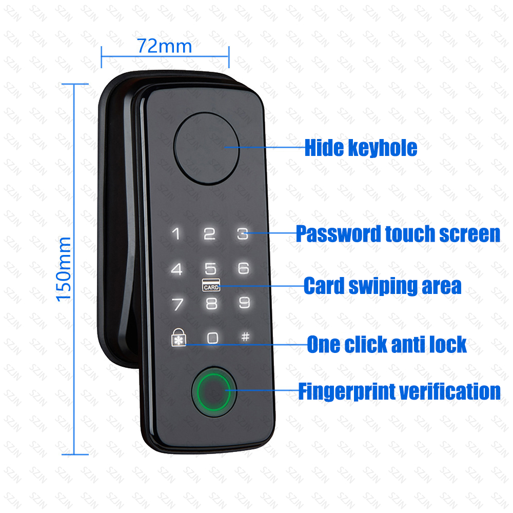 Ttlock bloqueio automático int - Door Handle Bar avaliação e preço