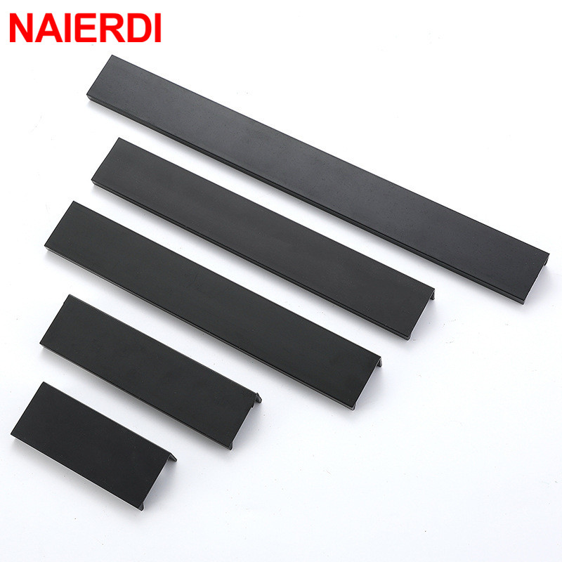 Naierdi puxador de armário ocu - Furniture Hardware Black avaliação e preço