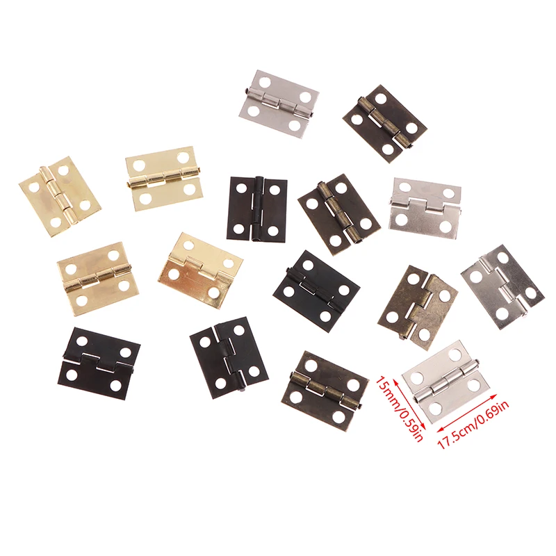 50 pçs/caixa dobradiças + 200  - Furniture Hardware Black avaliação e preço