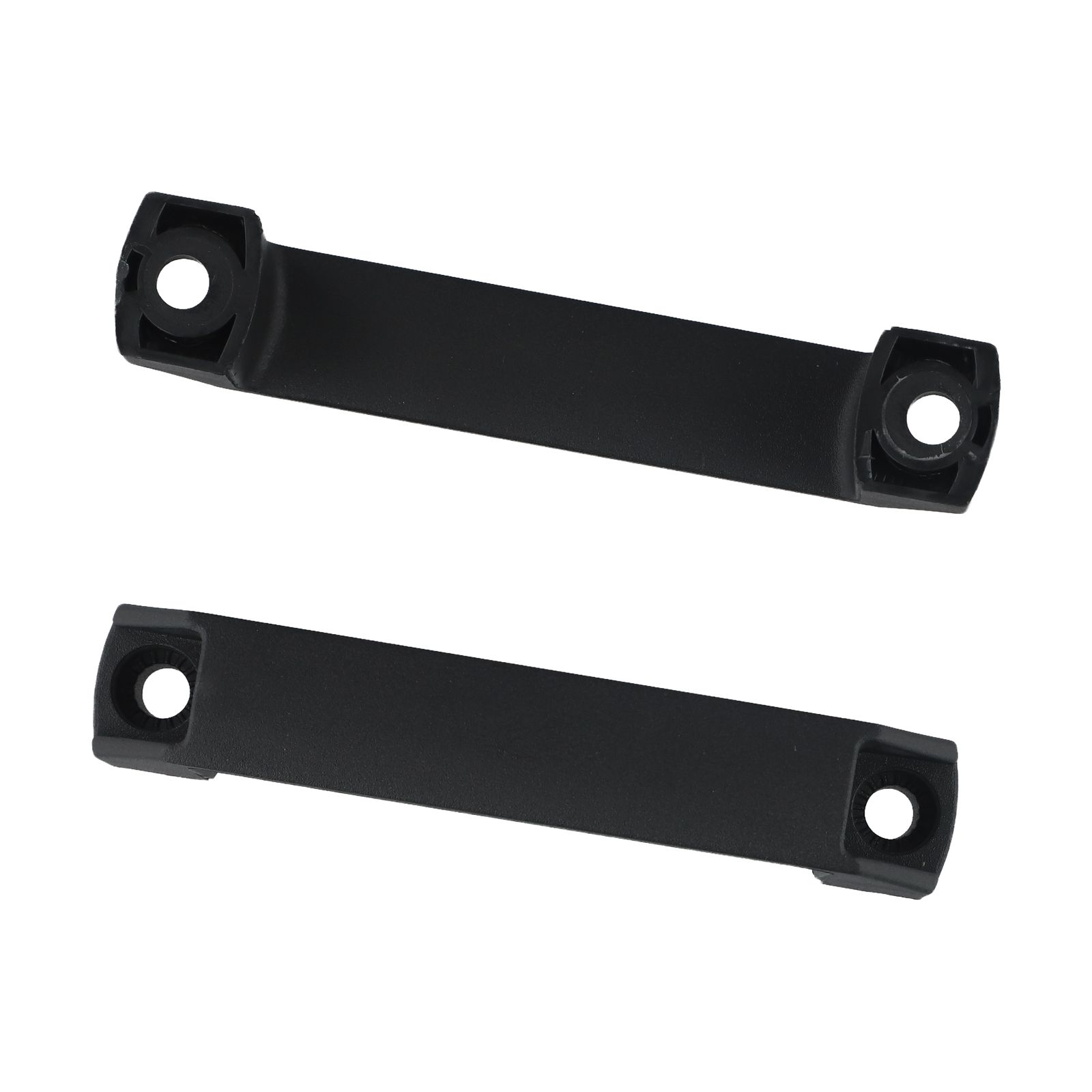 2 pçs engrossado puxadores de  - Furniture Hardware Black avaliação e preço