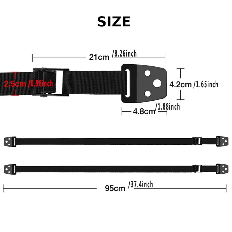 Correias de segurança ajustáve - Furniture Hardware Supplies avaliação e preço