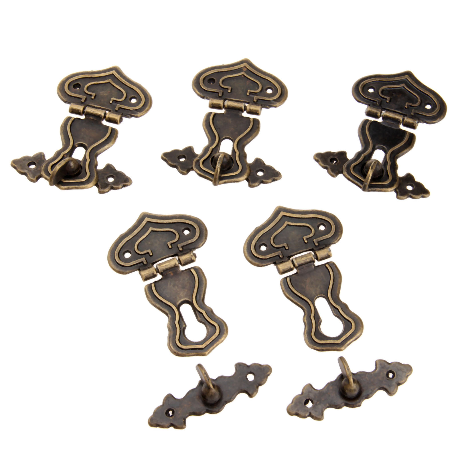 Antique Metal Lock com Parafus - Furniture Hardware Supplies avaliação e preço