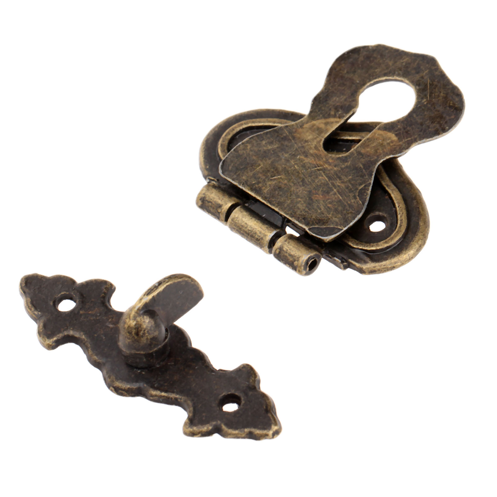 Antique Metal Lock com Parafus - Furniture Hardware Supplies avaliação e preço