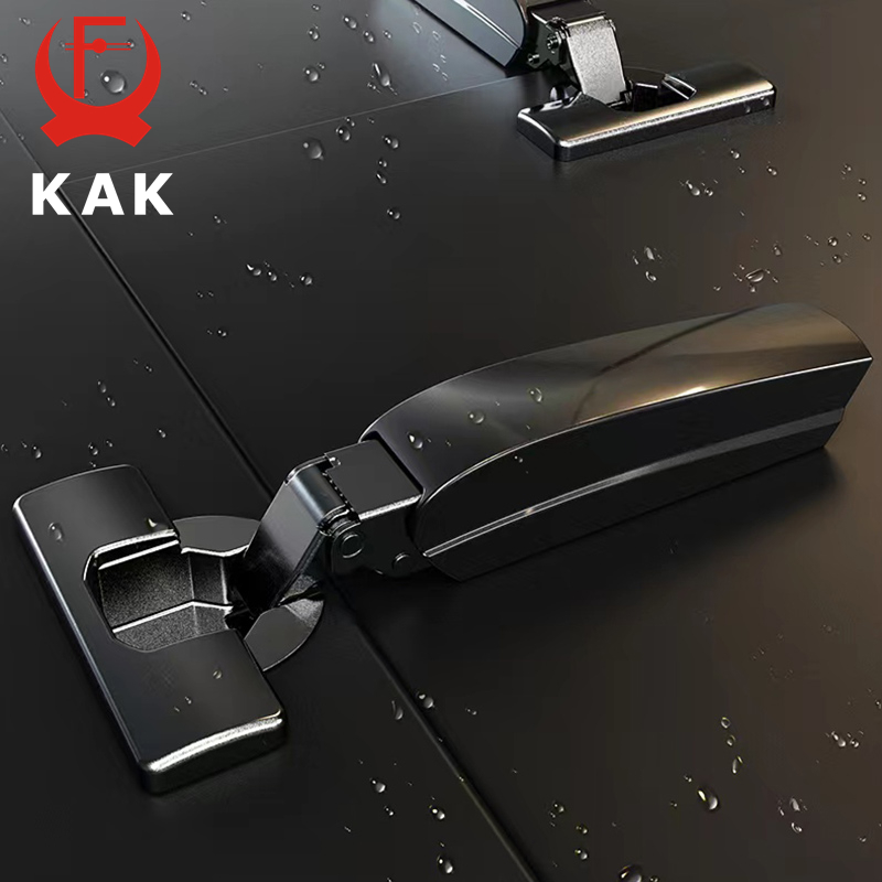 Kak dobradiças hidráulicas ocu - Furniture Hardware Black avaliação e preço