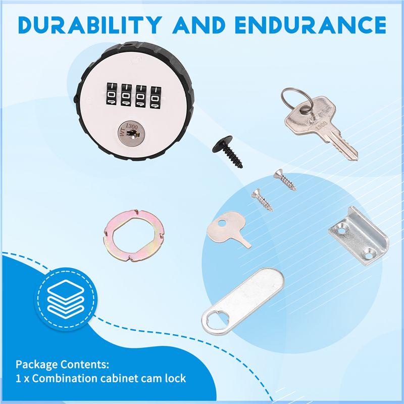 Fechadura de Combinação para A - Cabinet Lock Key avaliação e preço