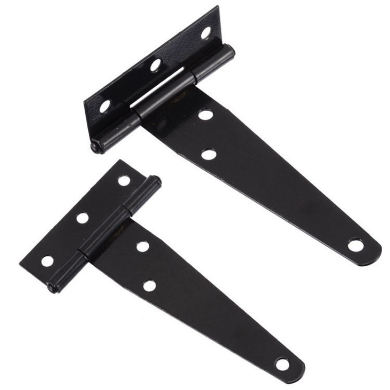 Dobradiça em forma de t de aço - Furniture Hardware Black avaliação e preço