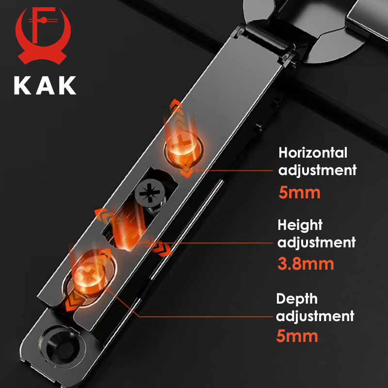 Kak 2 pçs dobradiças de armári - Furniture Hardware Black avaliação e preço