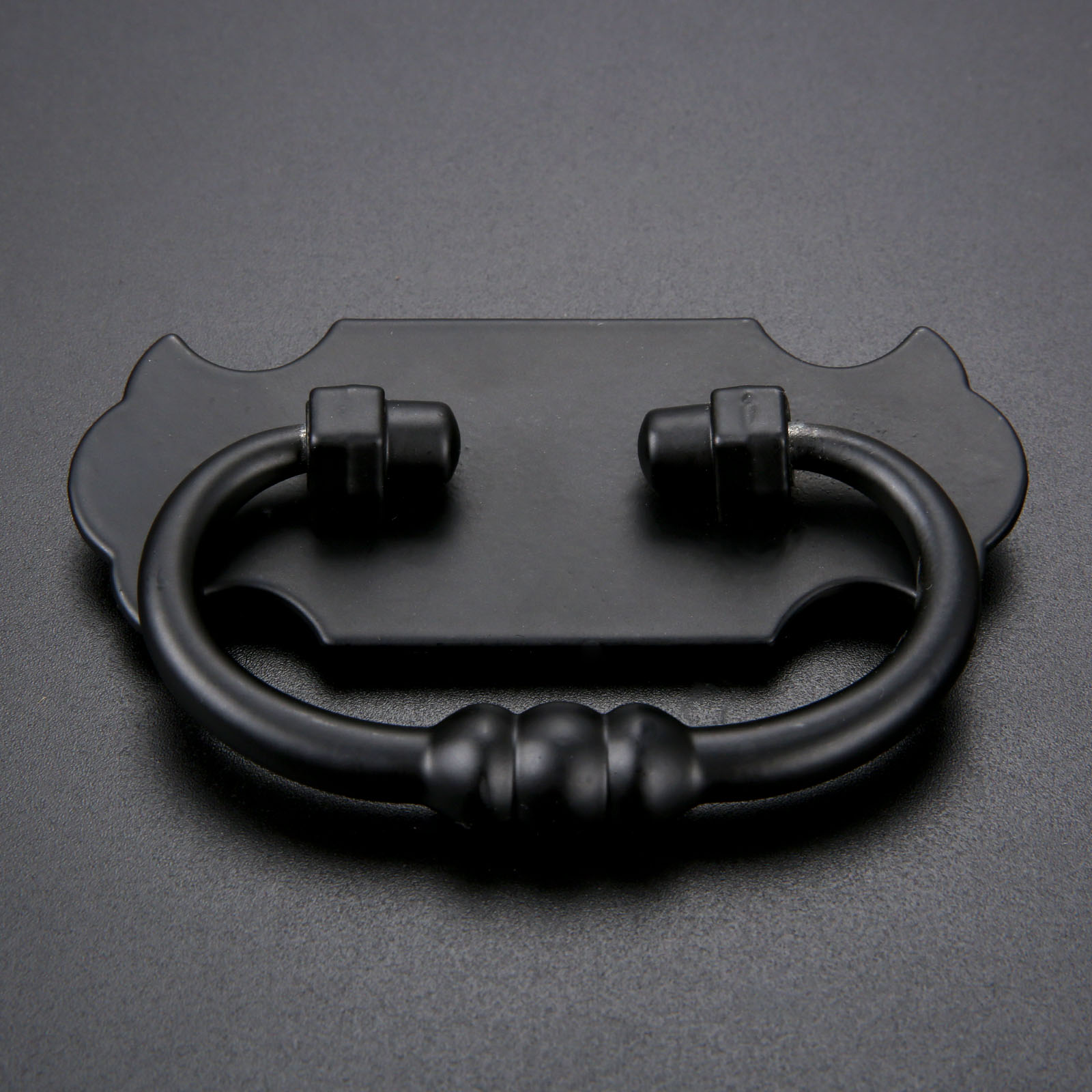 1pc 88*56mm preto lidar com li - Furniture Hardware Black avaliação e preço